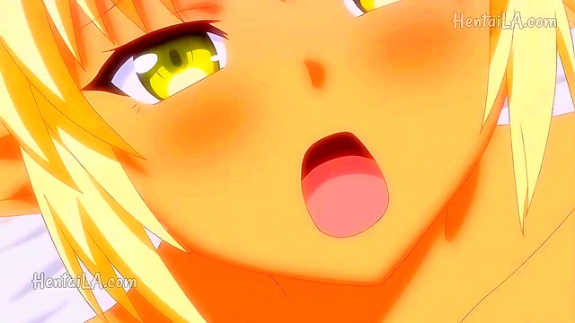 Blonde Anime Cutie Tempts with Beachside Ecchi Delights
