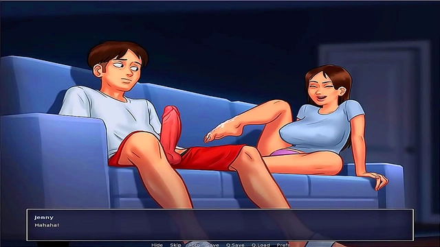 Hot Summer Time Saga hentai gameplay with commented action and intense StepMoments