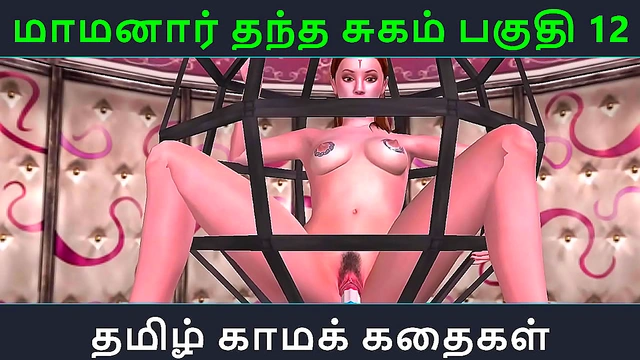 Seductive Tamil Anime Goddess Lures Innocent Man into Steamy Romance
