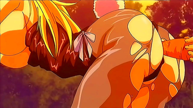 Busty Bunny Cosplayer Finds Secret Pleasure with Outdoor Double Penetration Bliss