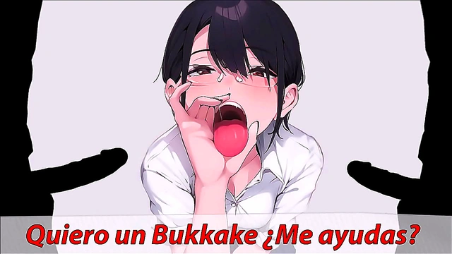 Hot Anime GF Guides You Through Spanish JOI Bukkake Roleplay & Deepthroat Ecstasy