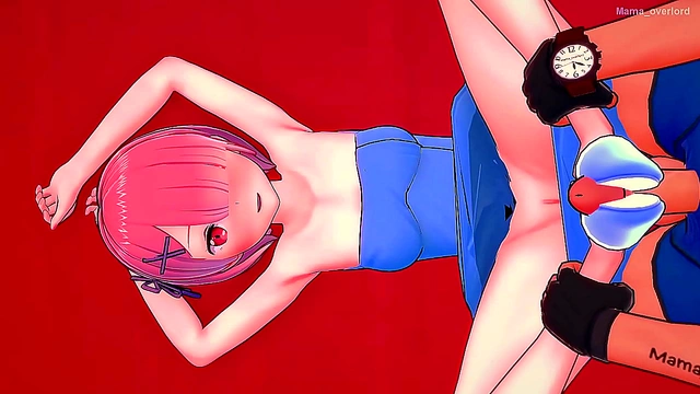 Pink-Haired Ram Delivers Sensual Toe Teasing in Cozy Hotel Towel Session