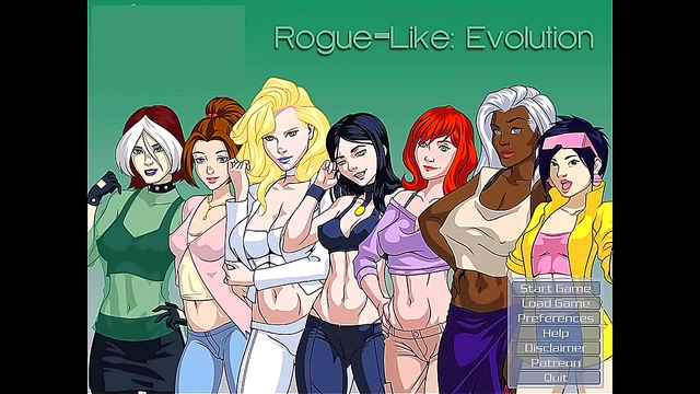 Rogue Mutant Tempts with Fiery Passion in Steamy Anime EroGame Encounter