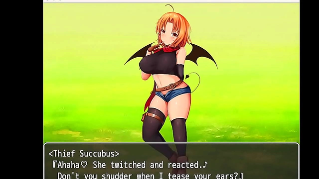 Succubus Seduces Brat with Steamy Footjob in Tower of Alfimia Adventure
