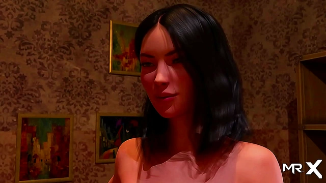 Shop Clerk Satisfies Curious Customer with Intimate Touches in Hot 3D hentai StepMoment