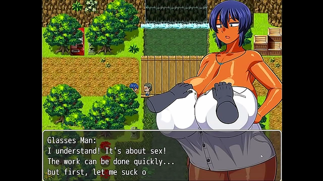 Natsuki Satisfies Perverted Villagers Before a Scalding Hot Bath Encounter