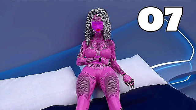 Astronaut Finds Solace with Busty Robot Paige in Intense 3D Hentai Encounter