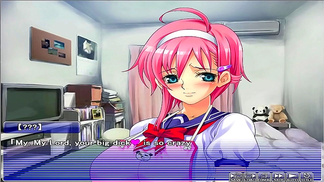 Busty Anime Chick Tempts Step Uncle in Romantic Apartment Scene