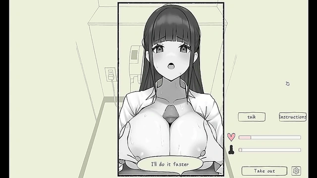 voluptuous 3D Anime Beauty in Adorable Outfit Enjoys Intense Pleasure