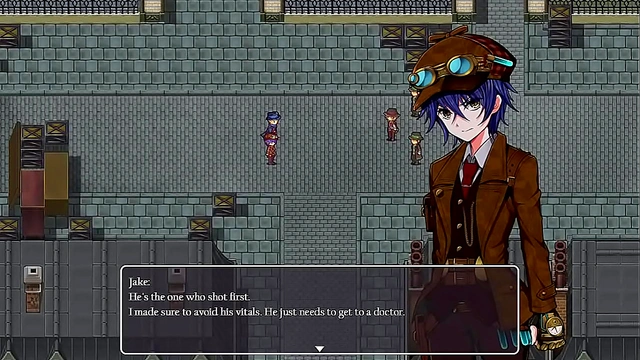 Detective Girls 18+ Battles Old Man and Giant Robot for Steam City Domination