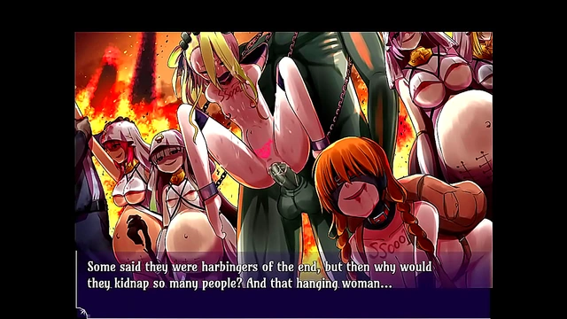 Seductive Busty Demon Maid Tempts Player with Futa Pleasure in Hentai RPG