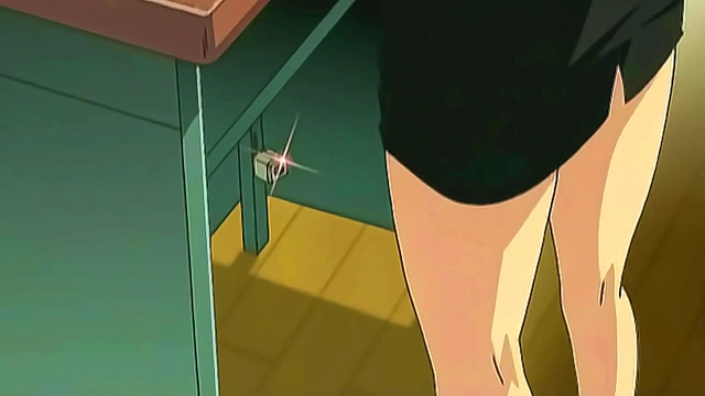 Captures MILF Teacher Enjoying SteamyDick-for-Creampie Action in Anime Classroom