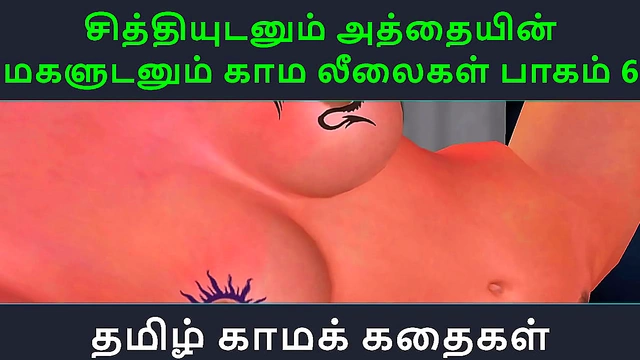 Seductive Tamil Anime Sibling Rivalry Heats Up in Erotic Love Scenes