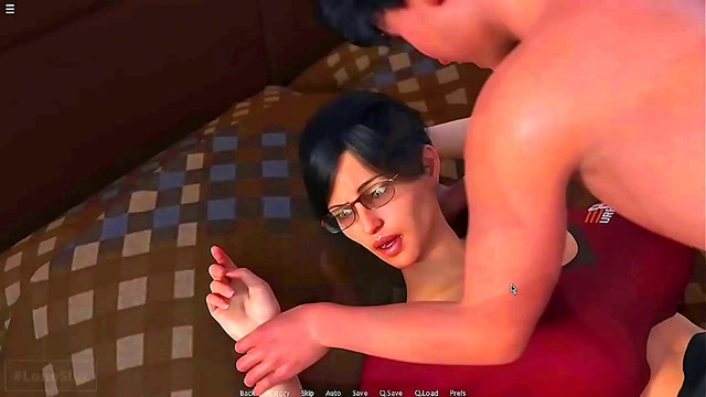 StepStepMom Tempts The Golden Boy 18+ in Steamy 3D Anime Encounter