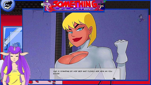 Blonde & Redhead Superheroines Deliver Steamy Big-Bosomed Adventures inJustice League Hentai