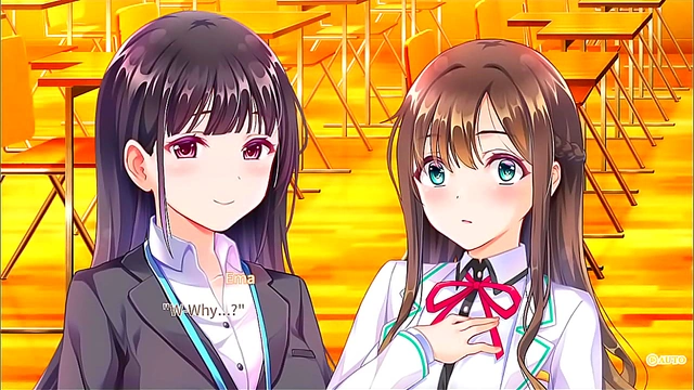 Sweet Fantasy – New Anime Couple’s Gentle Kiss Sparks a Passionate Night