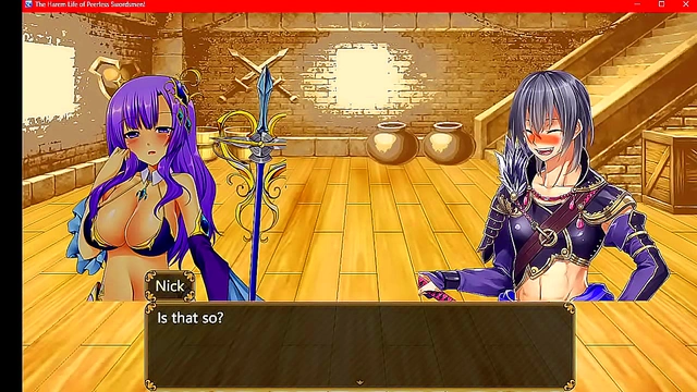 Nick Seduces Pandora in a Steamy Game Anime Scene Filled with Hot Hentai Passion