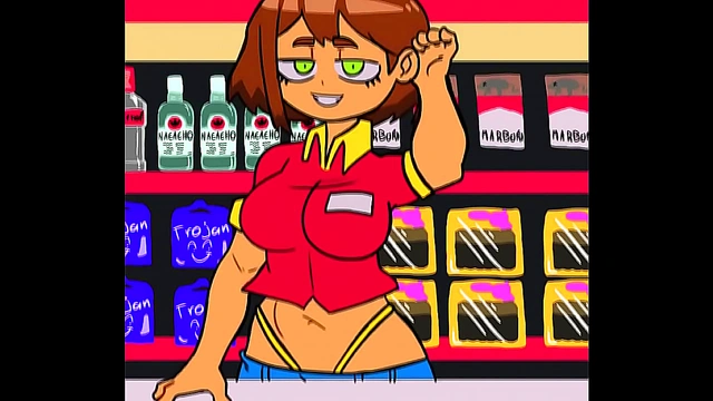 Steamy Cartoon Duo Spices Up Mexican OXXO Store with Hot Anime Action