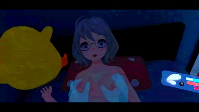 VR Kanojo Game POV – Sweet Nighttime Lovemaking with Your Virtual Girls 18+