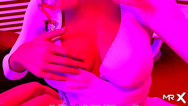 Sensual Actress Reveals Curves in Steamy Club Sequence of 3D Hentai Game