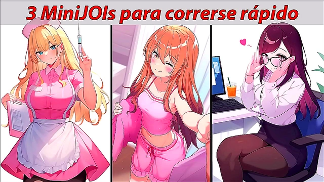 Cute Anime Nurses Lead You to Blissful Orgasm with Mesmerizing JOI Guidance