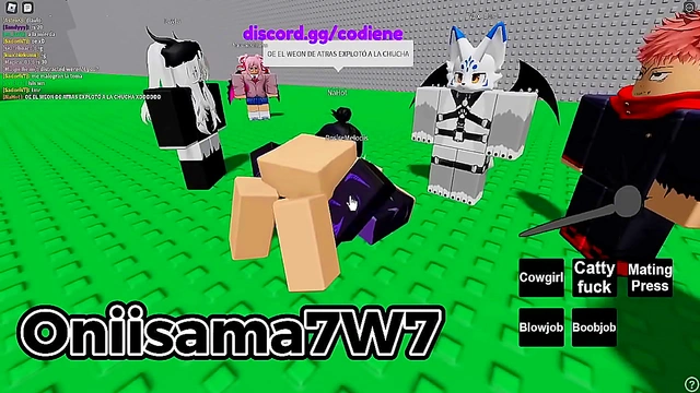 Gojo and Geto Engage in Steamy Condom Play in Roblox Hentai Anime Sado Scene