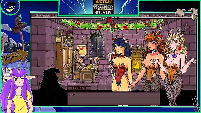 Witch Seduces Hermione with Sultry Moves in Steamy Hentai Encounter