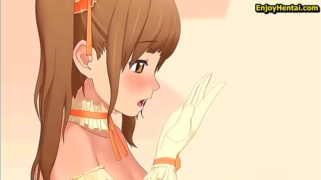 Cyber Hentai Goddess Delivers Mind-Blowing blowjob Then Heats Up the Action