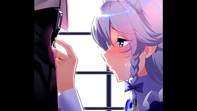 Seductive Maid Tempts with Passionate blowjob in Anime Hentai Fantasy