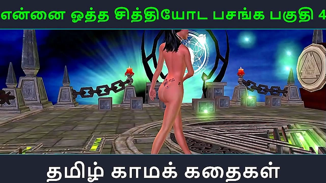 Seductive Tamil Anime Babe Rides Dick for Steamy Blowjob & Explosive Orgasm