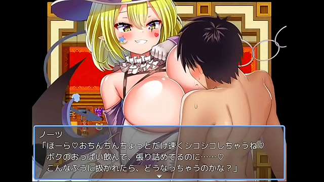 Horny Hentai Game Character Finds Ecstatic Pleasure in Intense Lovemaking