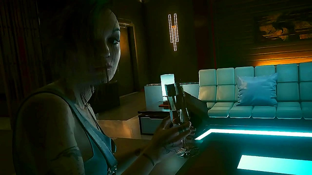 Judy Alvarez Seduces with Intense Passion in Cyberpunk 2077 Animation