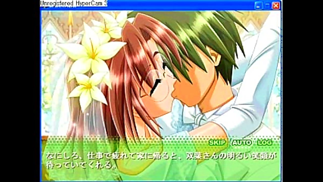 Futaba Sweetly Seduces Her Lover in an Erotic Eroge Animation