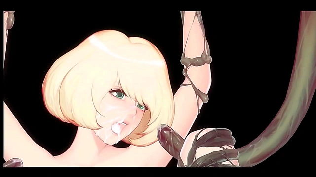 Alien Visitor Satisfies Game Character in Steamy Hentai Encounter