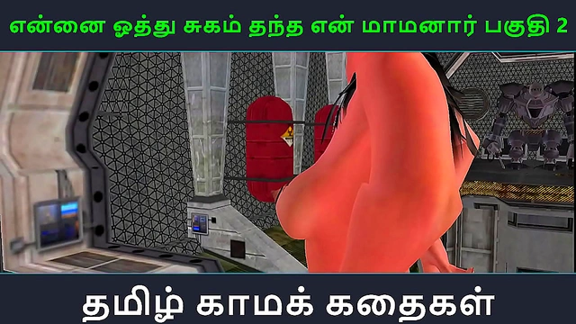 Tamil Anime Beauty Finds Ecstasy with Her Vibrant Partner