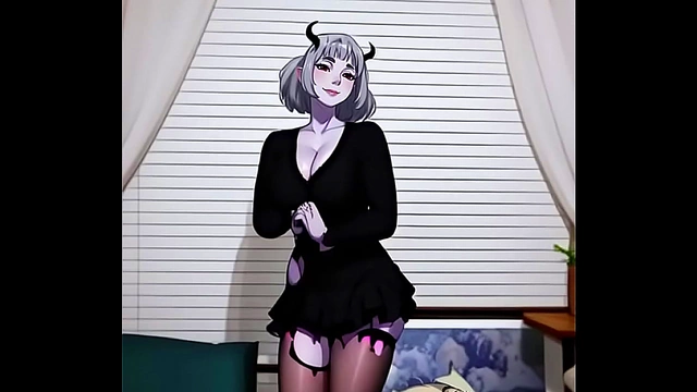 Sensual AI Succubus Entices You with Dance & Strip Show