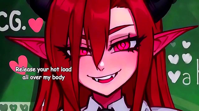 Seductive Succubus Tempts You with Energetic Joi Roleplay ASMR