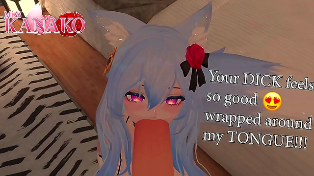 Busty Ganyu Pleads for Blissful Release in Cute CatGirls 18+ Cosplay