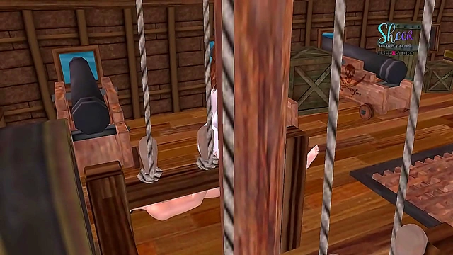 Cute 3D Anime Girls 18+ Takes Charge in Steamy CowGirls 18+ Ride for Explosive Finish