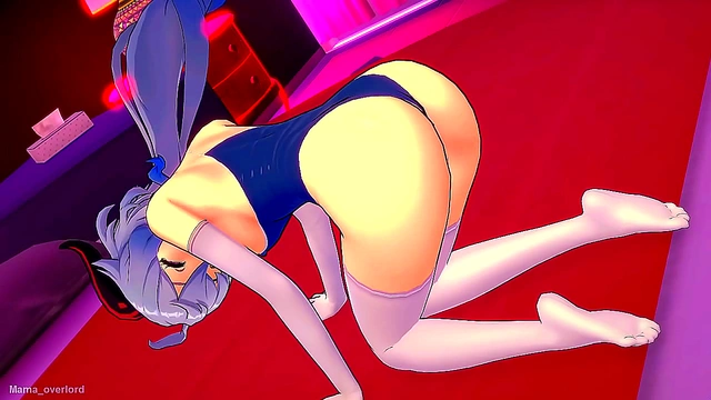 Ganyu Tempts with Sensual Swimsuit Footjob in 3D Genshin Impact Fantasies