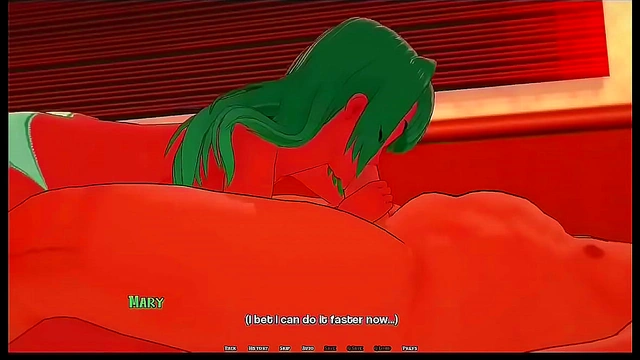 Sexy Anime Babe Cuckolds Her Partner with Fiery Summer Adventure