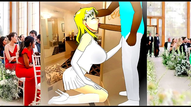 Bride-to-Be Gives Uncle a Wild Deepthroat & Sloppy blowjob Pre-Wedding