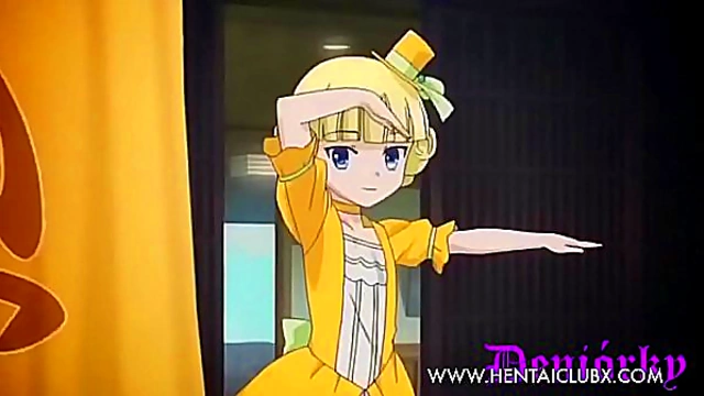 Seductive Ecchi Anime Babe Delivers TemptingFan Service with Naughty Charm