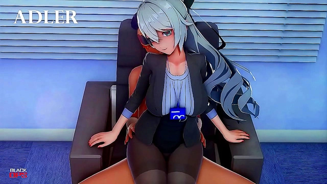 Sensual Office Secretary Pleasures Her Boss in MMD Hentai DreamScene