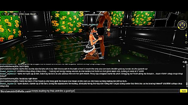 IMVU Babe Seduces with Sultry Blowjob for Mind-Blowing Orgasm