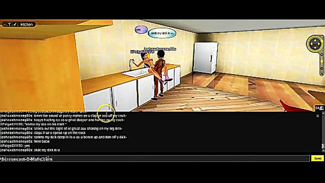Paige Tempts with Passion in Steamy Kitchen Encounter - 3D IMVU Anime