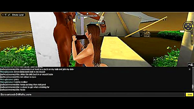 Leyla Delivers Mind-Blowing blowjob in 3D Anime Game Quest