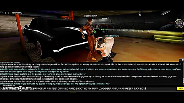 Tattooed DMV Babes Entice You in Steamy 3D Anime Game Fantasy