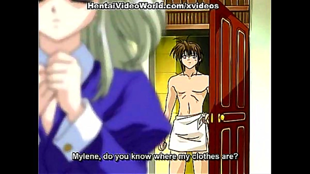 Blonde Hentai Maid Tempts Her Master for Steamy Bedroom Fun