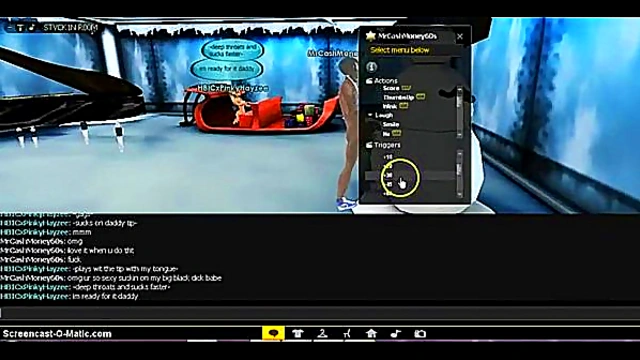 3D Anime Babe Rides Cock Wildly in Heated IMVU Gameplay